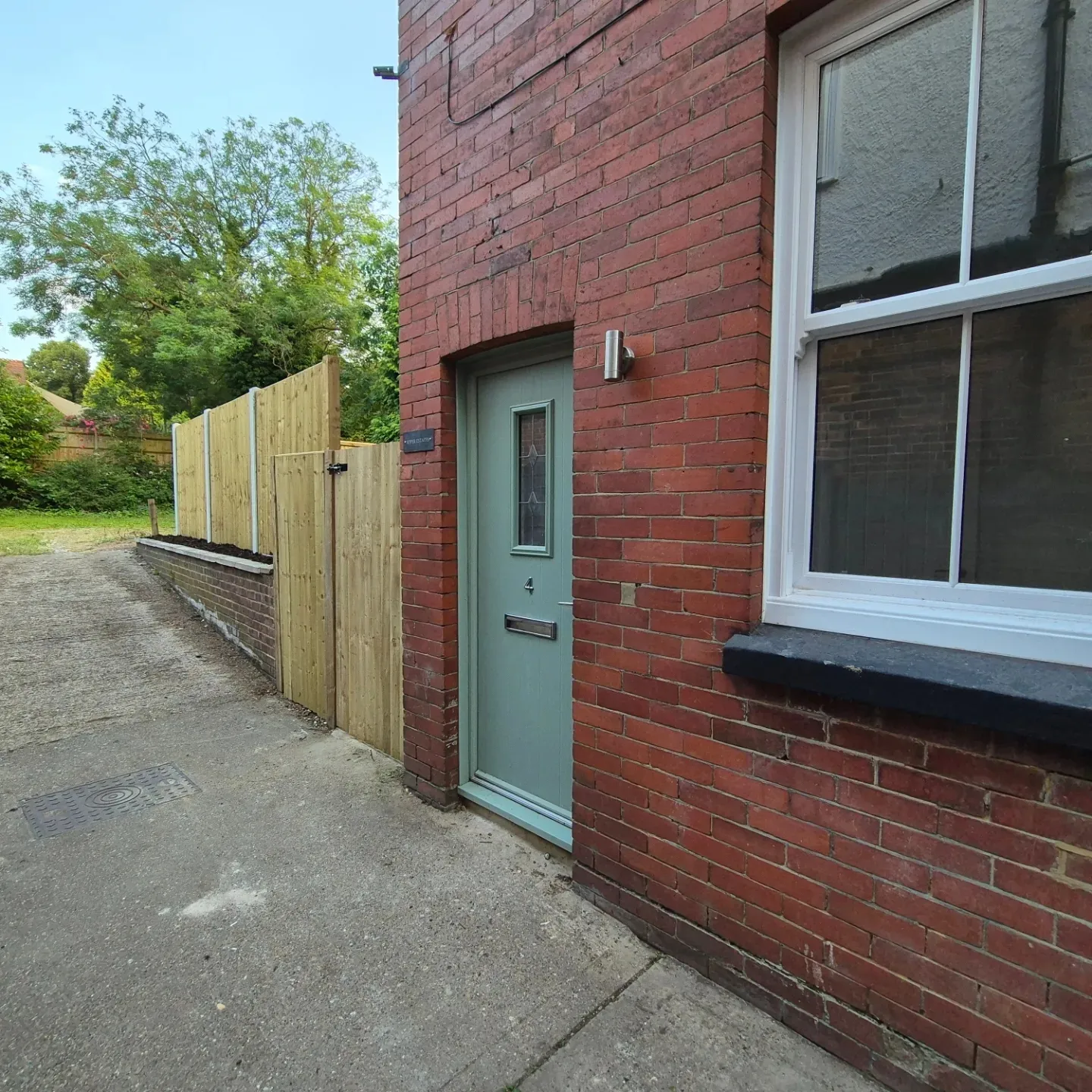 Photo of an exterior door of Cavendish House